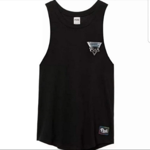 SZ MED VS PINK BLING TANK TOP - Picture 2 of 11